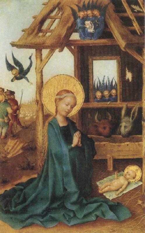 Stefan Lochner Adoration of the Child China oil painting art